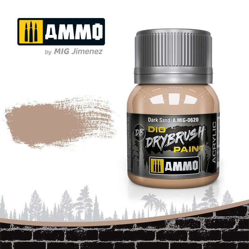 Ammo by MIG Drybrush Dark Sand