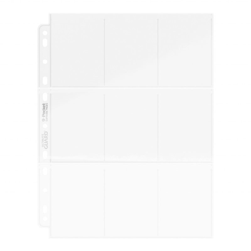 Ultimate Guard - 9 Pocket Pages Standard Size (100)