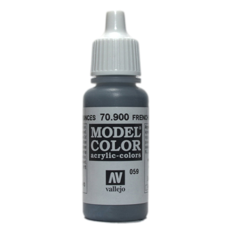 Vallejo Model Colour - French Mirage Blue 17ml Acrylic Paint (AV70900)