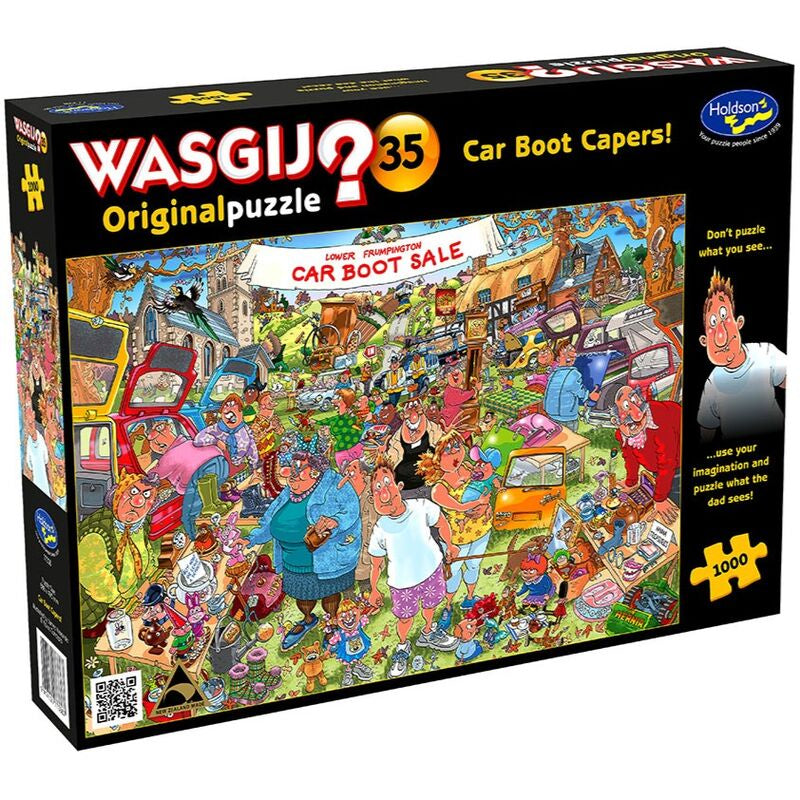 Wasgij? Original 35 - Car Boot Capers! - 1000 Piece Jigsaw