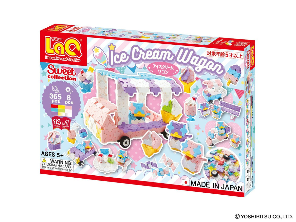 LaQ - Sweet Collection Ice Cream Wagon