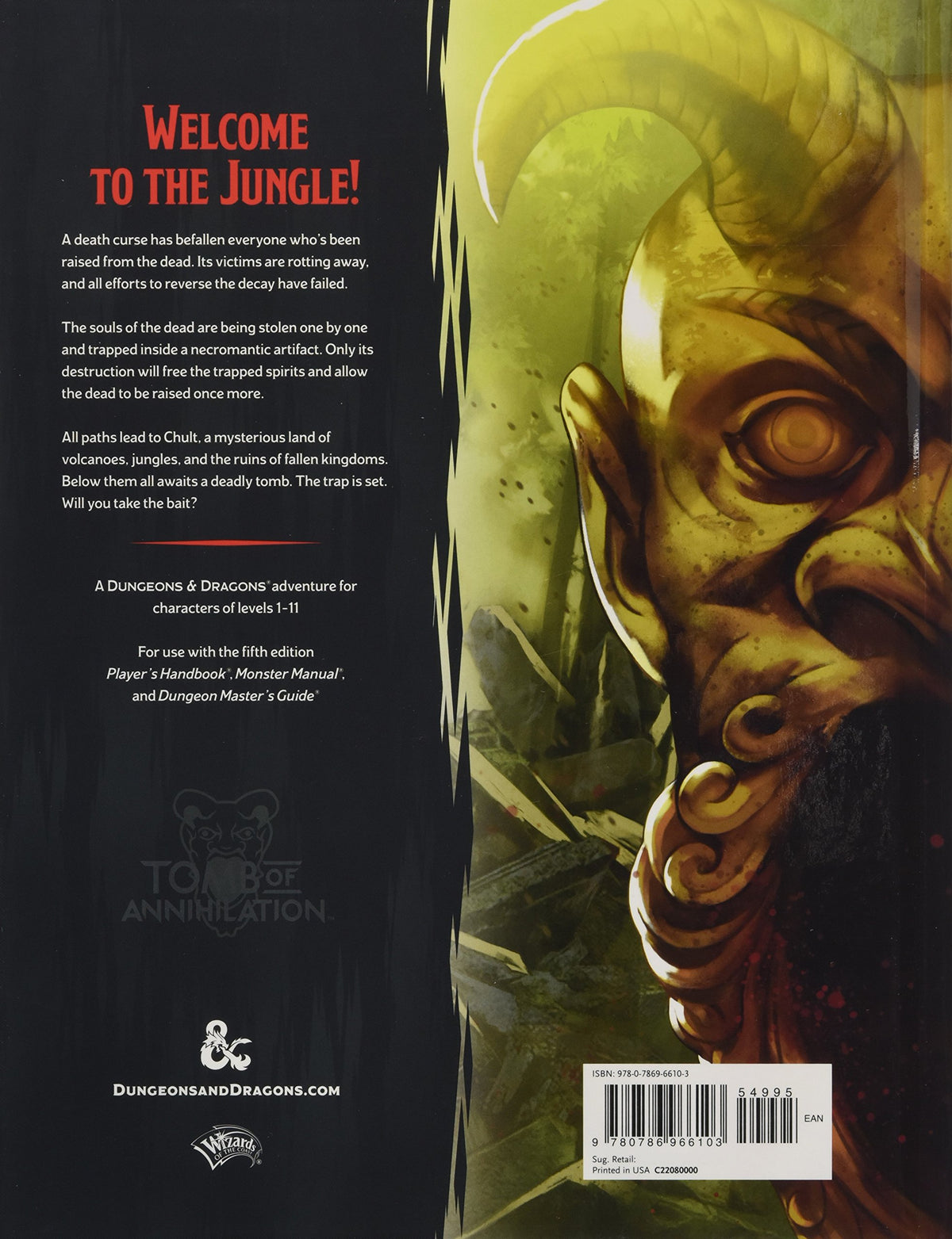 Dungeons &amp; Dragons Tomb Of Annihilation