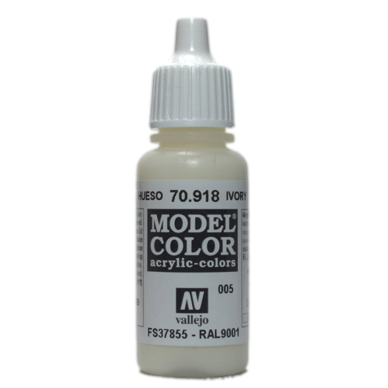 Vallejo Model Colour - Foundation White/Cold White 17ml Acrylic Paint  (AV70919)