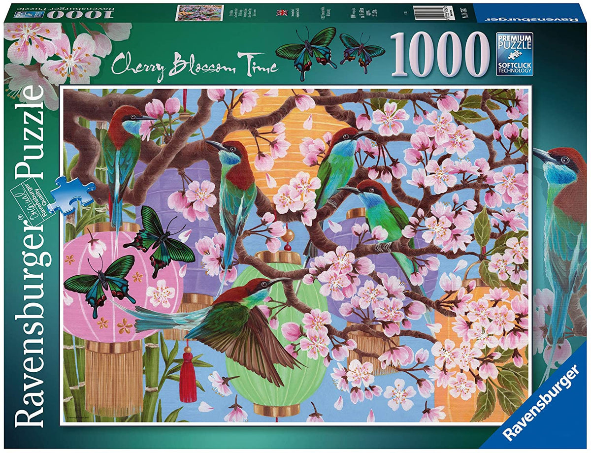 Ravensburger Cherry Blossom Time 1000 Piece Jigsaw