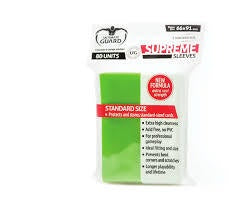 Ultimate Guard Supreme Sleeves Japanese Size Matte Green (60)