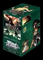 Weiss Schwarz Ws-Bt Attack On Titan Vol. 2 Booster Box Japanese