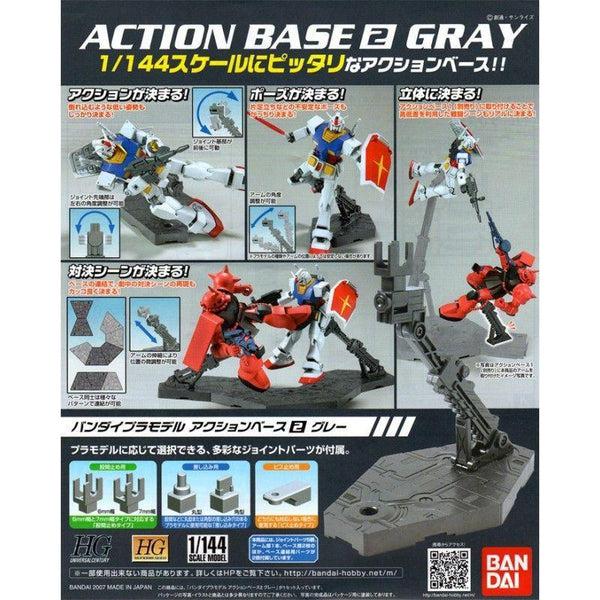 Grey Action Base Series 2 Display Stand 1/144