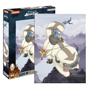 Aquarius Puzzle Avatar The Last Airbender Appa And Gang Puzzle 500 Piece Jigsaw