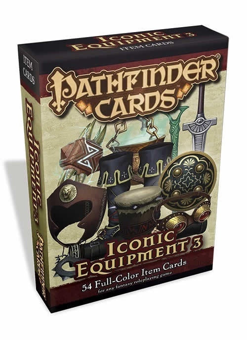 Pathfinder First Edition Item Cards Iconic Equipment 3 (Preorder)