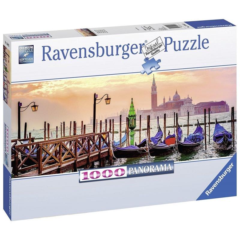 Jigsaw Puzzle Gondolas In Venice 1000pc - Good Games