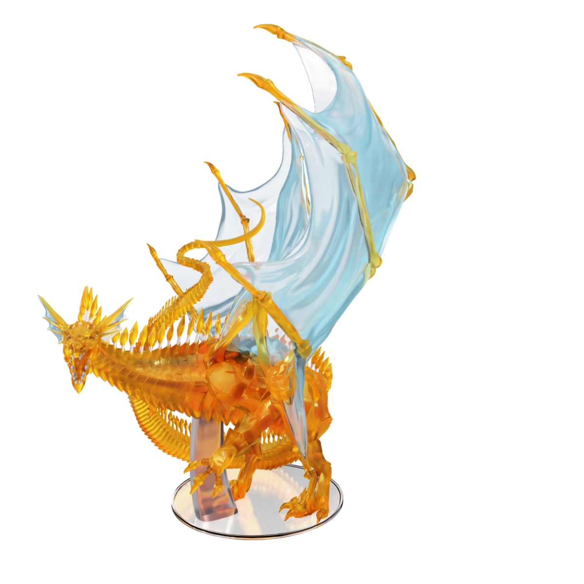 Dungeons &amp; Dragons Icons of the Realms Adult Topaz Dragon