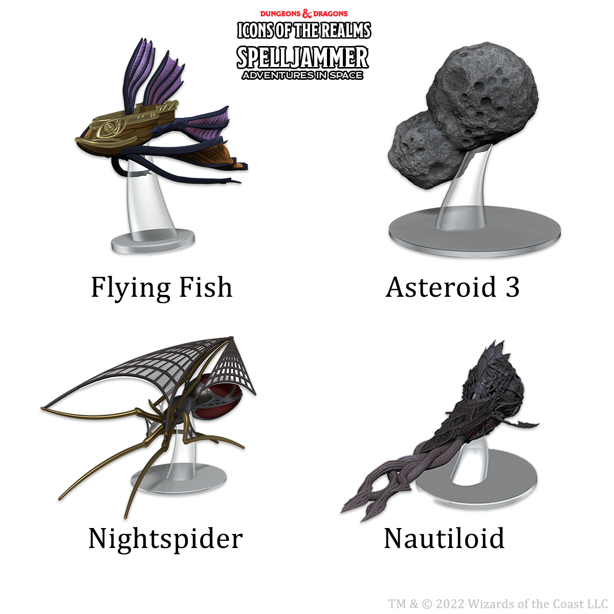 Dungeons &amp; Dragons Icons of the Realms Ship Scale Wildspace Ambush