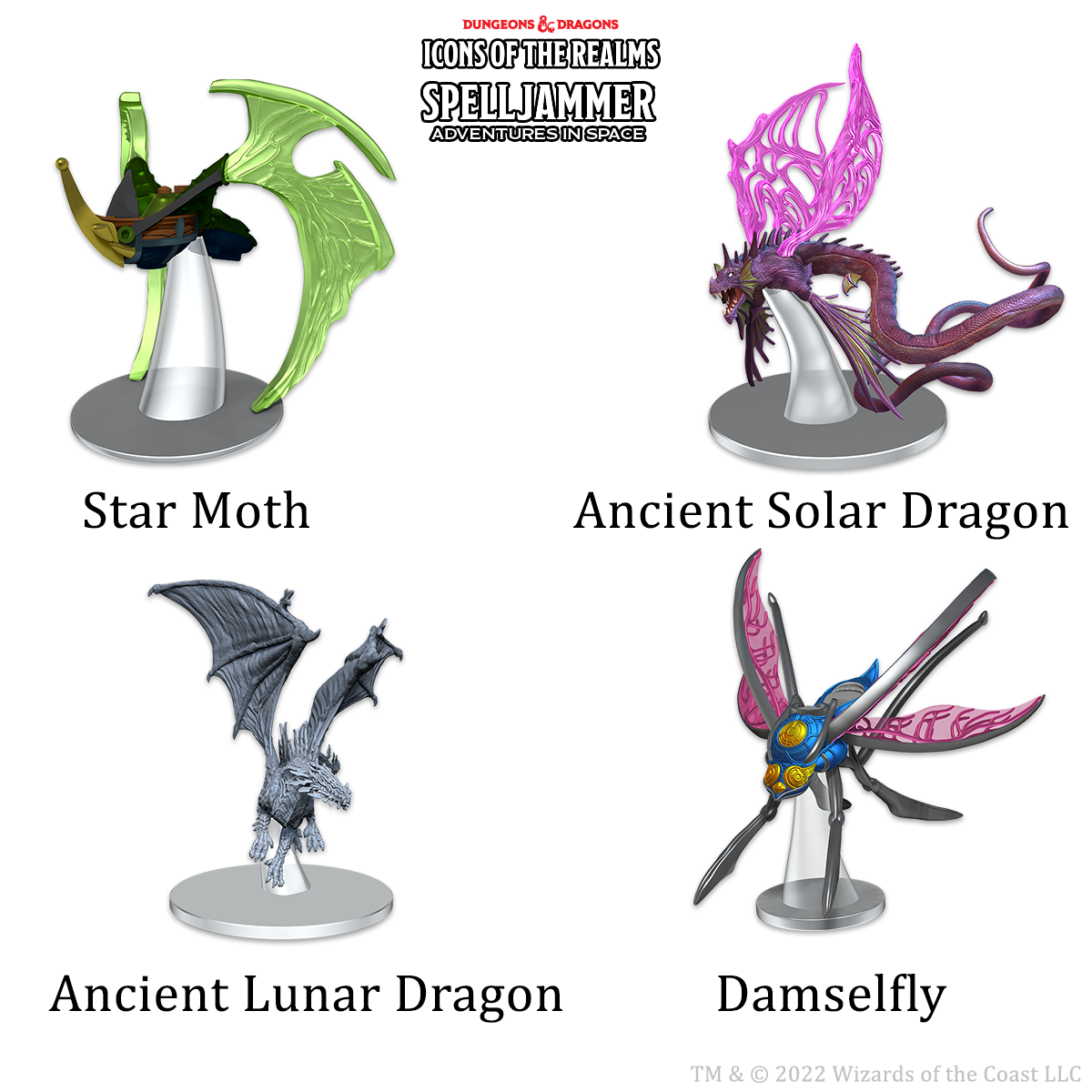 Dungeons &amp; Dragons Icons of the Realms Ship Scale Astral Elf Patrol