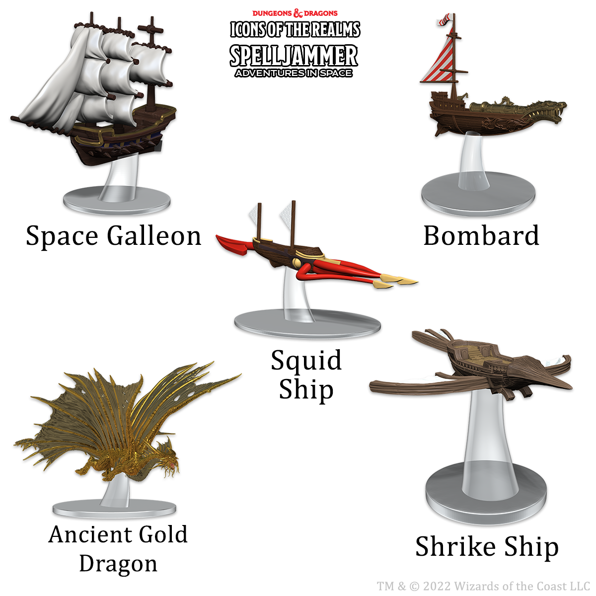 Dungeons &amp; Dragons Icons of the Realms Ship Scale Welcome to Wildspace