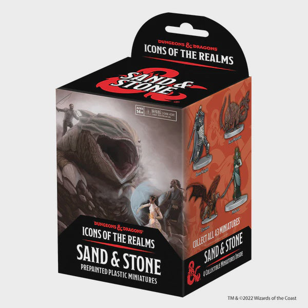 Dungeons and Dragons Icons of the Realms Sand and Stone Booster