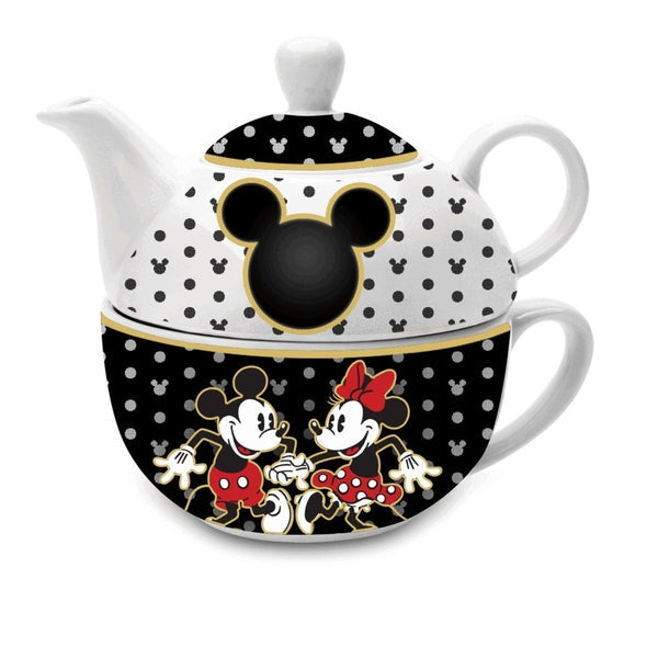 Tea for One Set Disney Mickey and Minnie Mouse