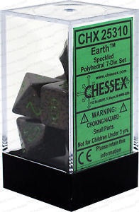 Chessex - Speckled Polyhedral 7-Die Set - Earth (CHX25310)