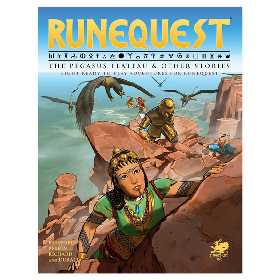 RuneQuest: The Pegasus Plateau (Hardback)