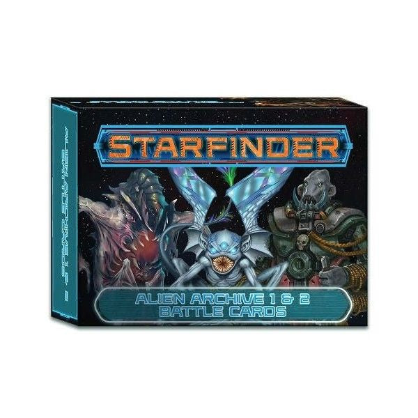 Starfinder RPG Alien Archive 1 &amp; 2 Battle Cards