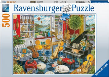 Ravensburger - The Music Room 500 Piece Jigsaw