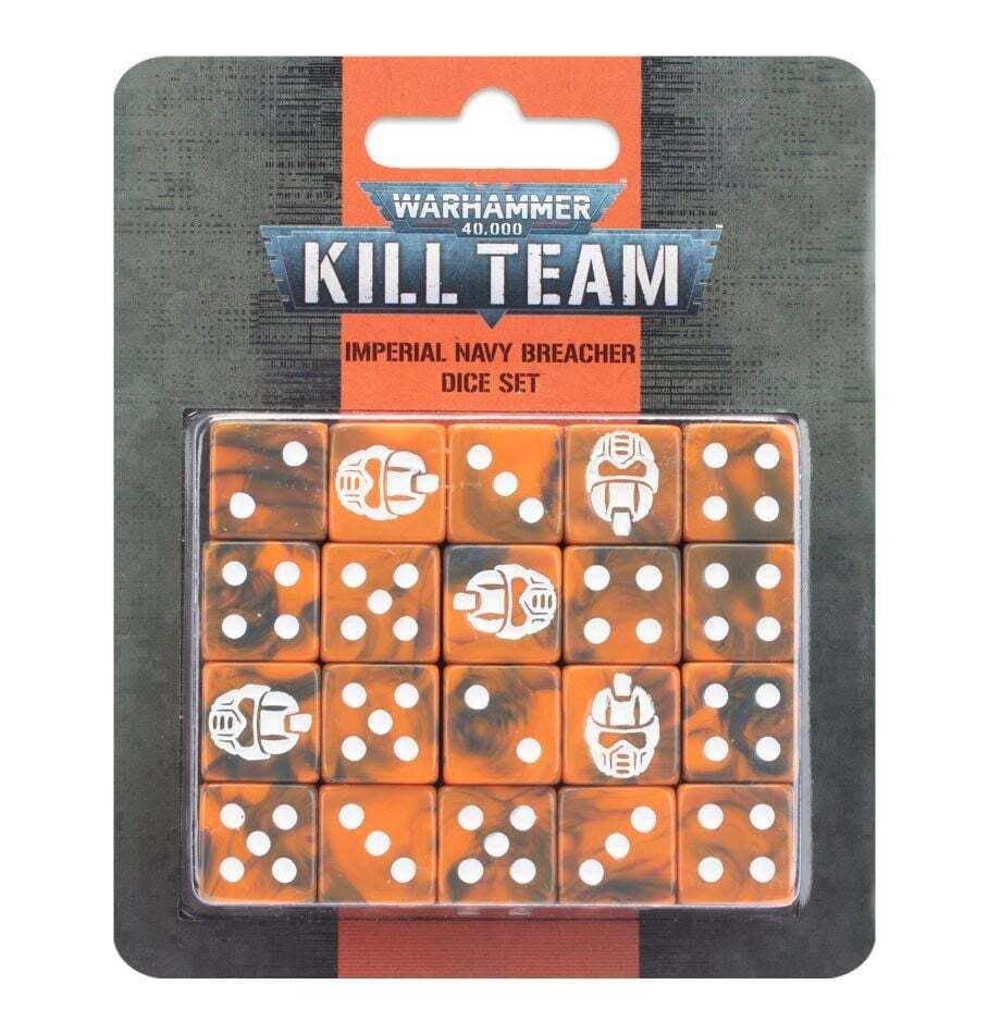 Kill Team - Navy Breacher Dice Set (102-80)