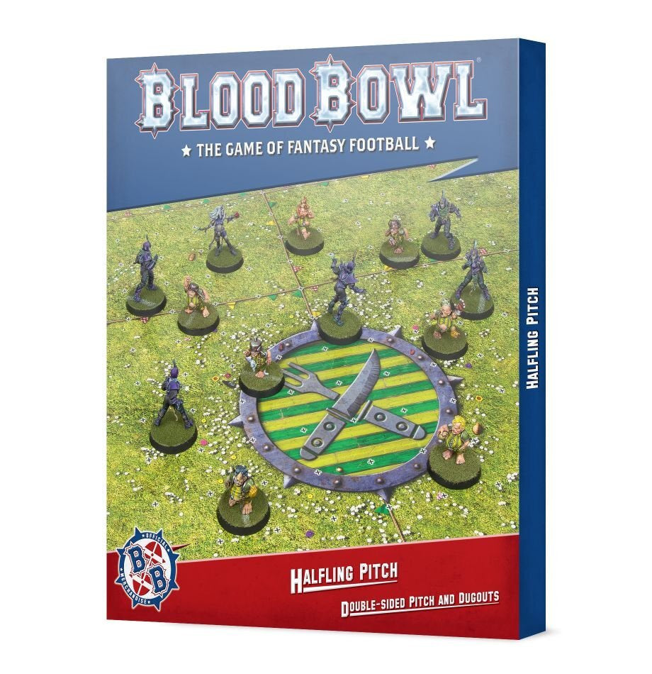 Blood Bowl: Halfling Team Pitch &amp; Dugouts (2021) 200-67