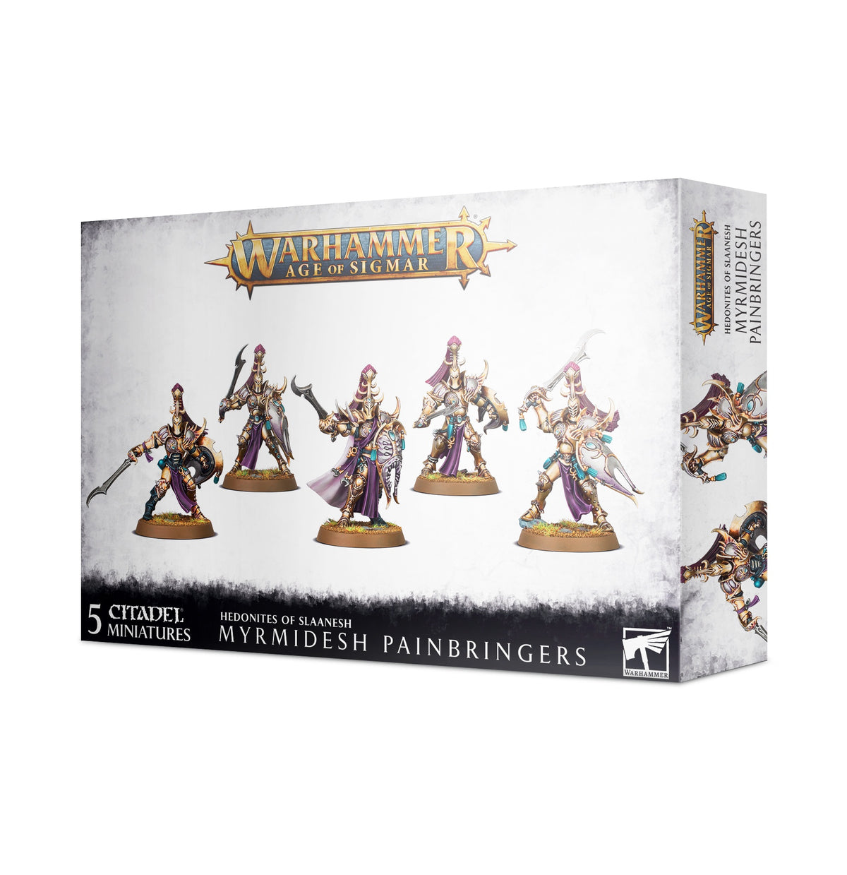 Hedonites of Slaanesh – Myrmidesh Painbringers (83-90)