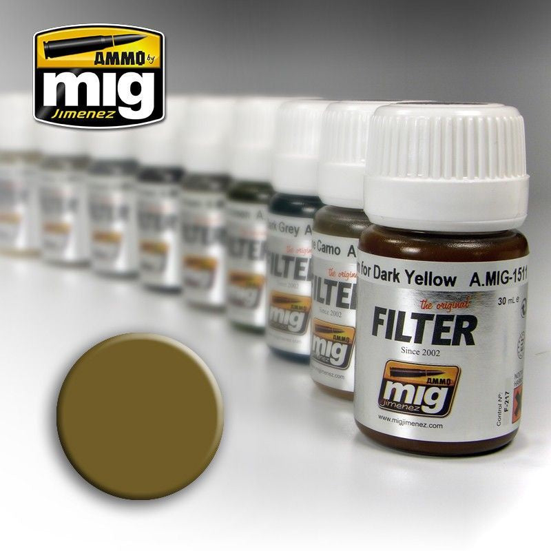 Ammo By Mig Filters Ochre For Light Sand 35ml