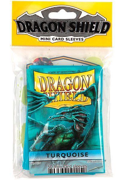 Dragon Shield Mini Sleeves Turquoise - Good Games