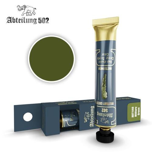 AK Interactive Dense Acrylics - Military Green 20ml