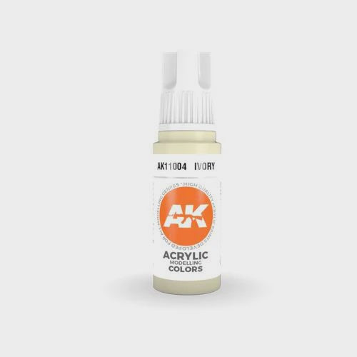 AK Interactive 3Gen Acrylics - Ivory 17ml