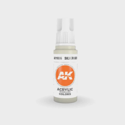 AK Interactive 3Gen Acrylics - Silver Grey 17ml