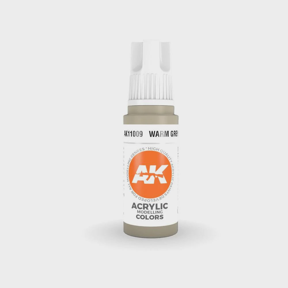 AK Interactive 3Gen Acrylics - Warm Grey 17ml