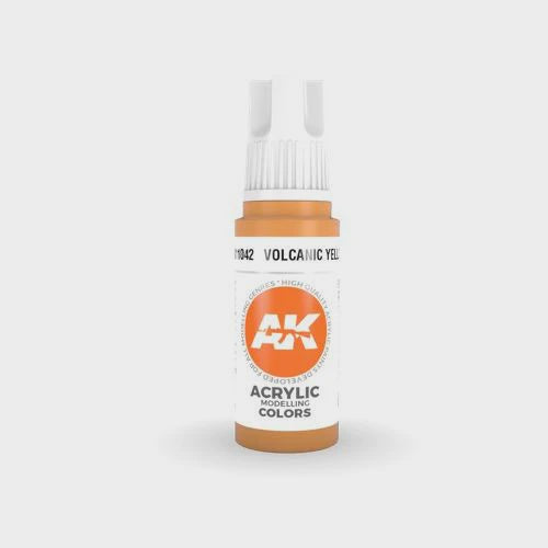 AK Interactive 3Gen Acrylics - Volcanic Yellow 17ml