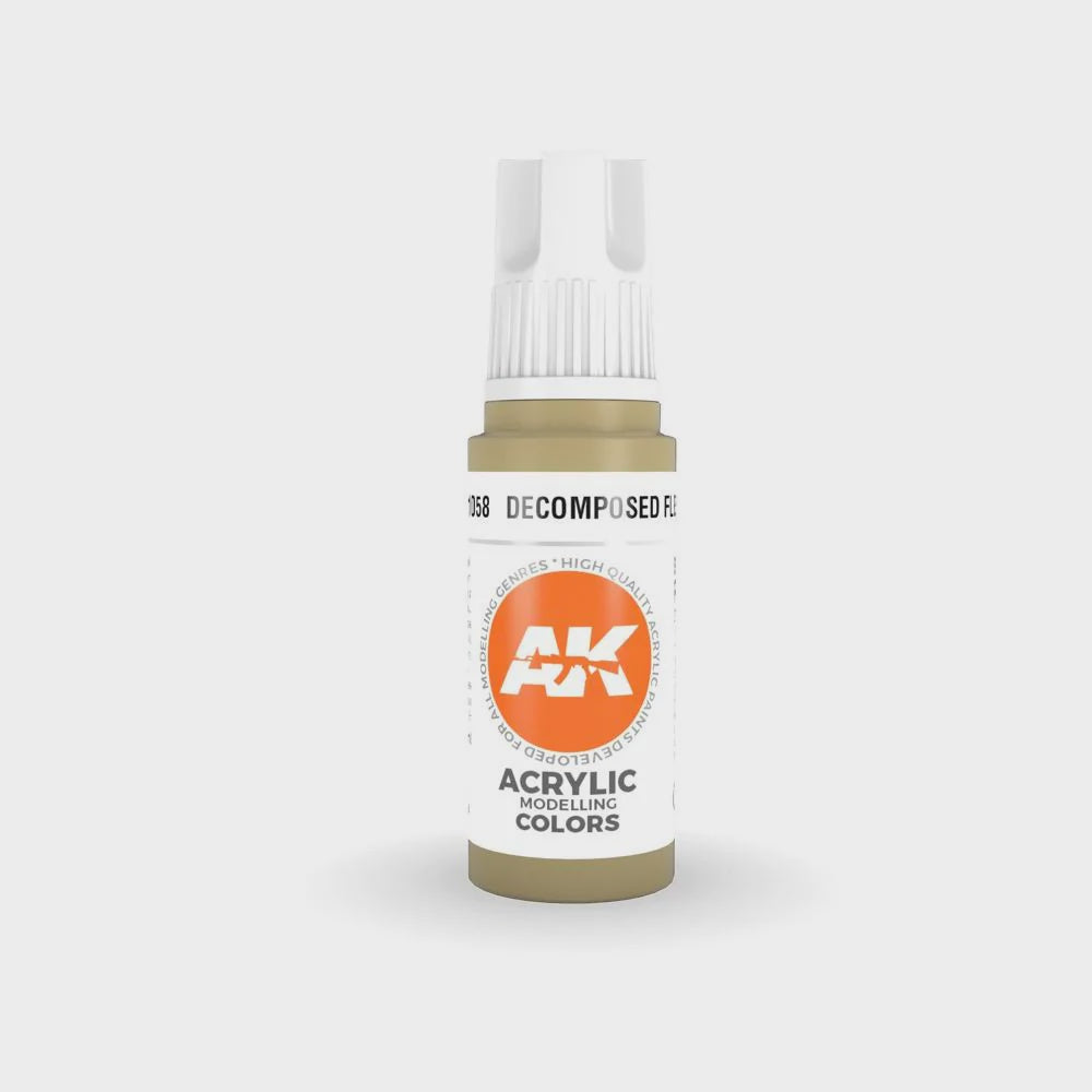 AK Interactive 3Gen Acrylics - Decomposed Flesh 17ml