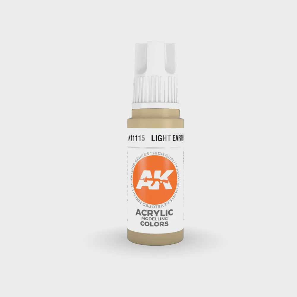 AK Interactive 3Gen Acrylics - Light Earth 17ml