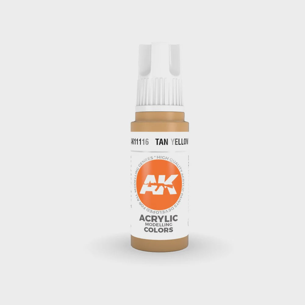 AK Interactive 3Gen Acrylics - Tan Yellow 17ml