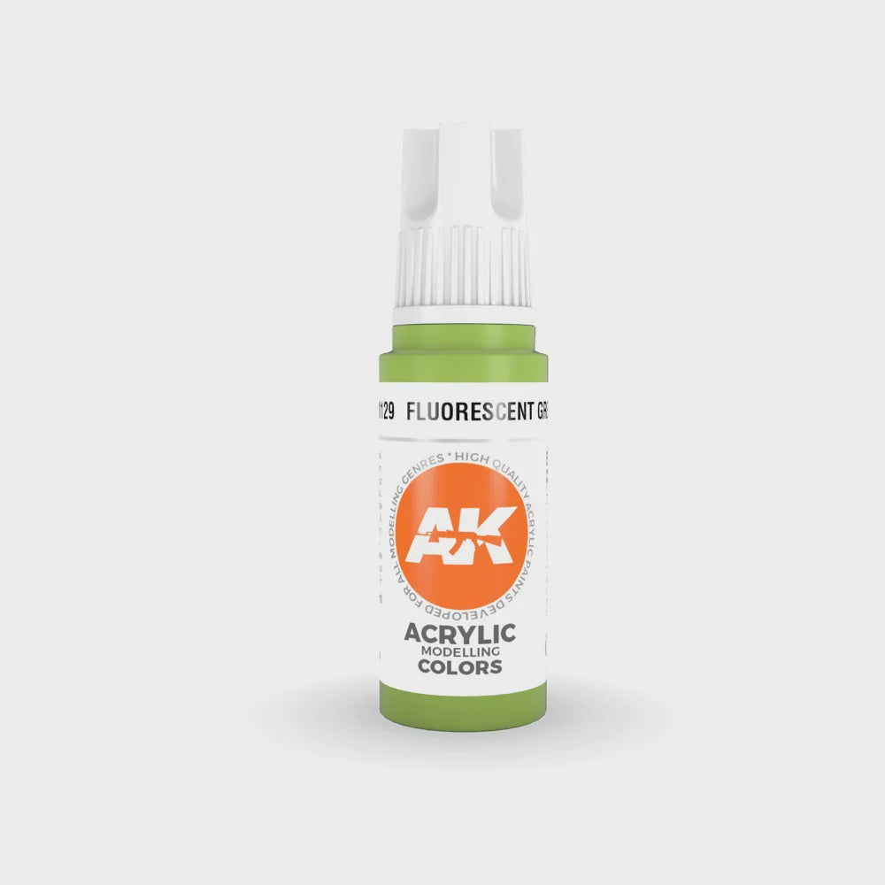 AK Interactive 3Gen Acrylics - Fluorescent Green 17ml