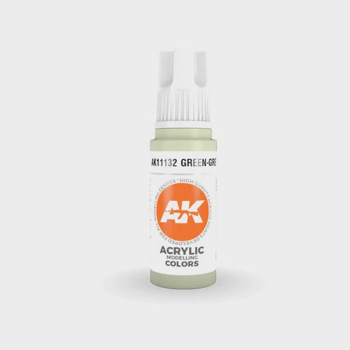 AK Interactive 3Gen Acrylics - Green-Grey 17ml