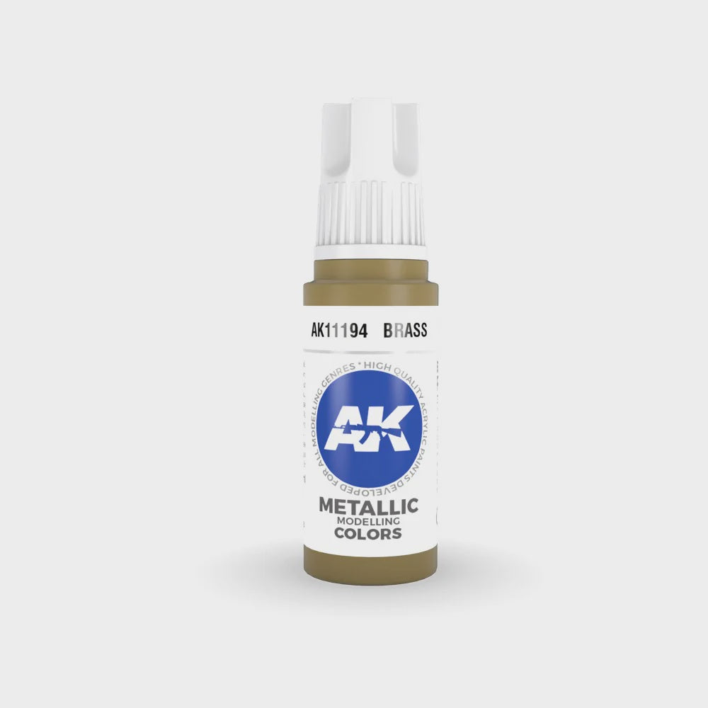 AK Interactive 3Gen Acrylics - Brass 17ml