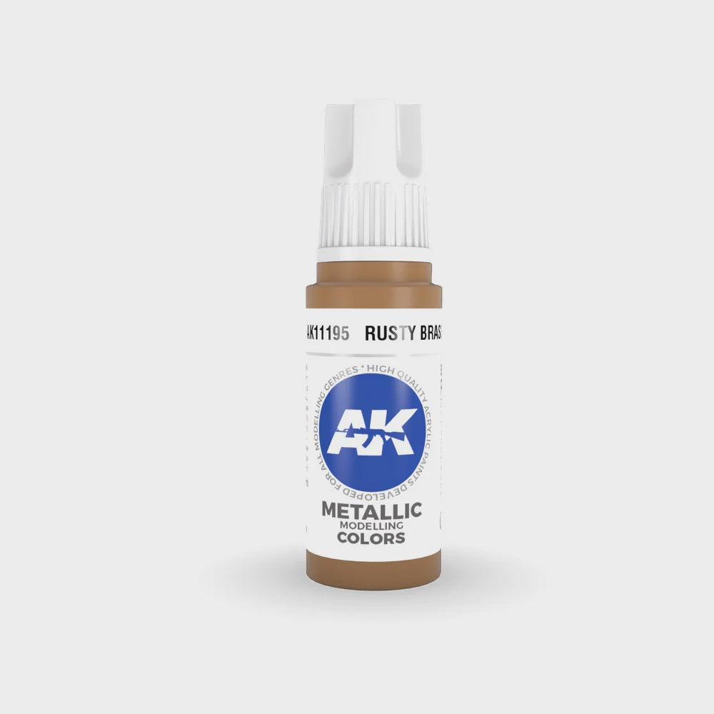 AK Interactive 3Gen Acrylics - Rusty Brass 17ml