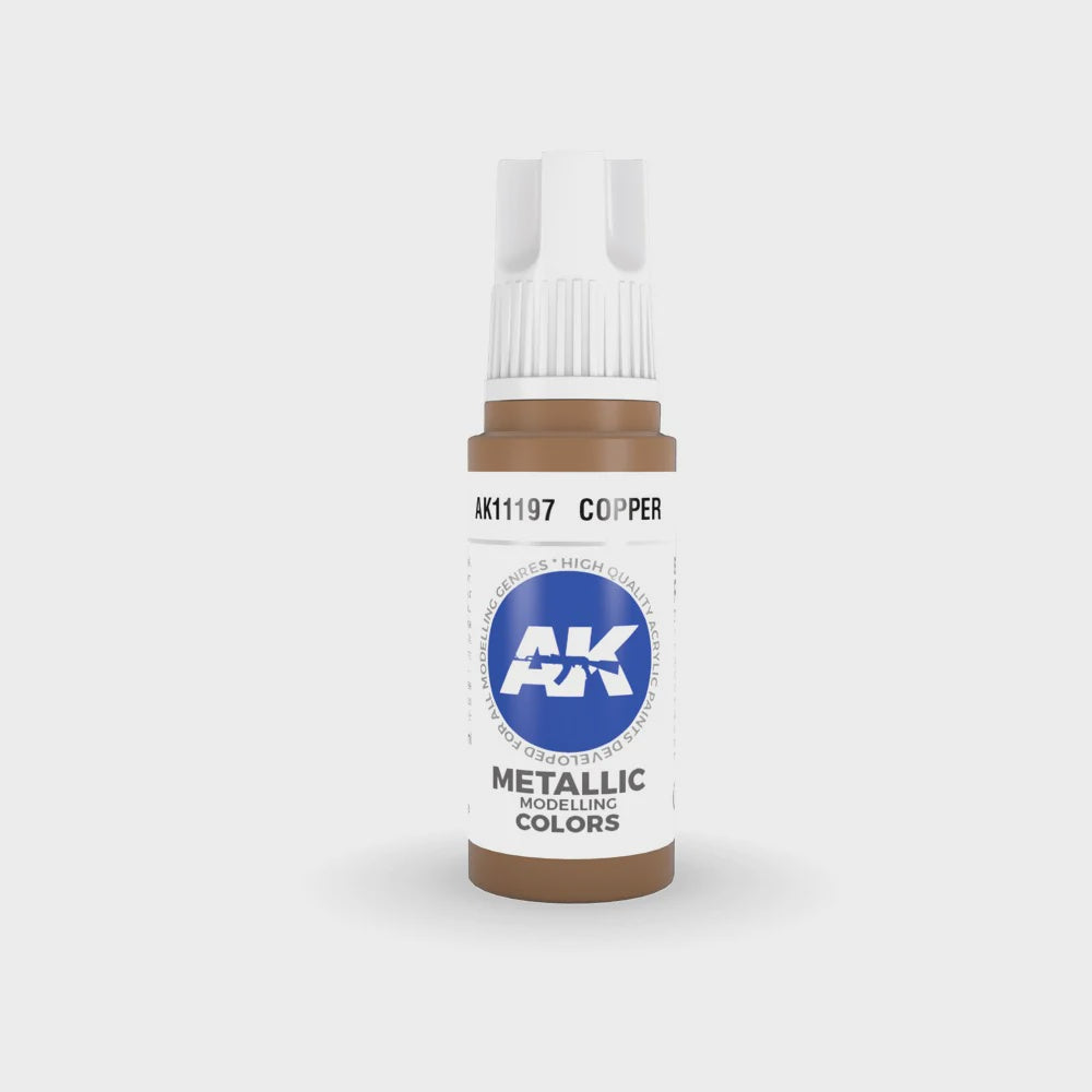 AK Interactive 3Gen Acrylics - Copper 17ml