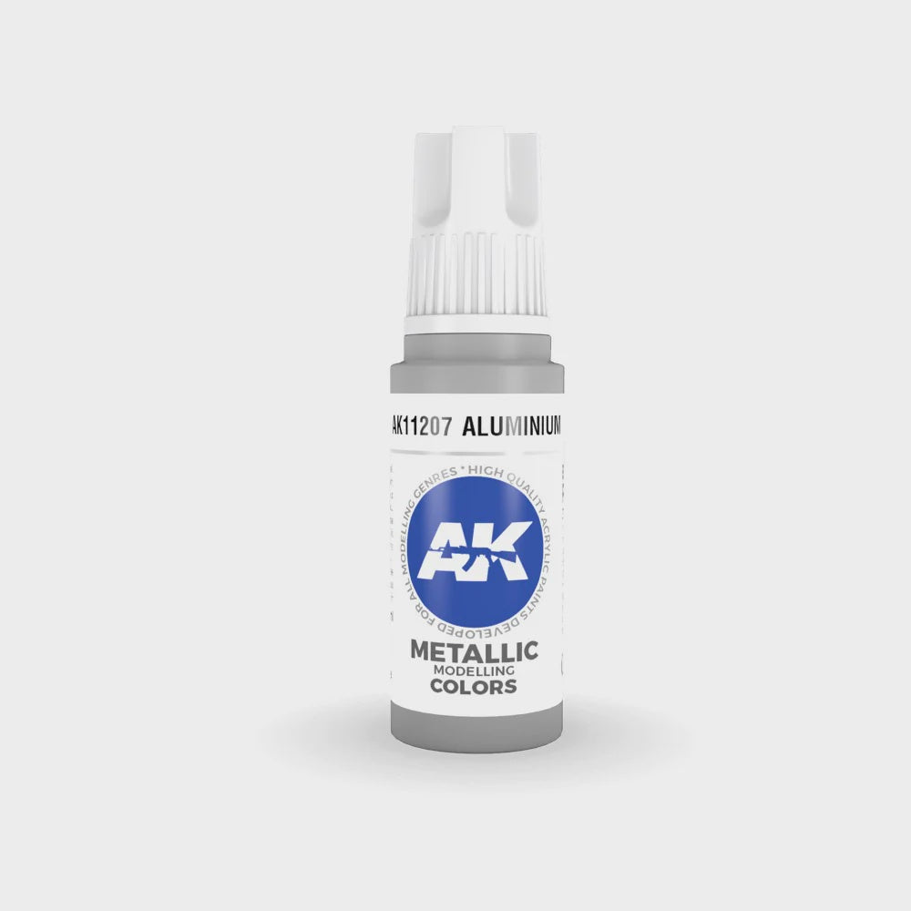 AK Interactive 3Gen Acrylics - Aluminium 17ml