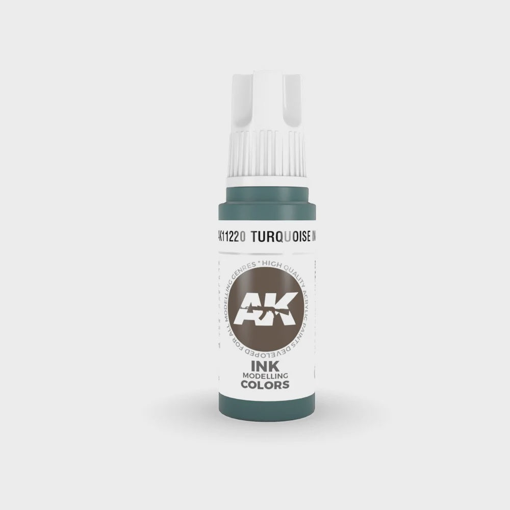 AK Interactive 3Gen Acrylics - Turquoise INK 17ml