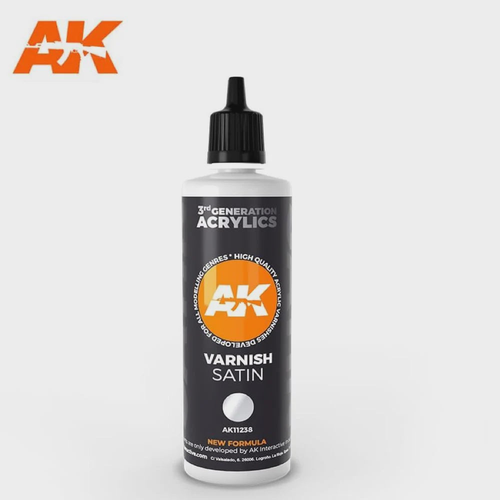 AK Interactive 3Gen Varnish - Satin Varnish 100