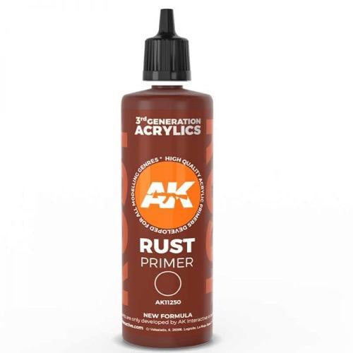 AK Interactive 3Gen Primers - Rust surface Primer 100ML