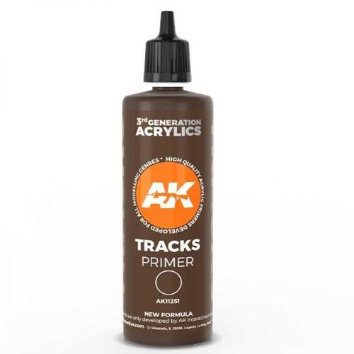 AK Interactive 3Gen Primers - Tracks surface Primer 100ML