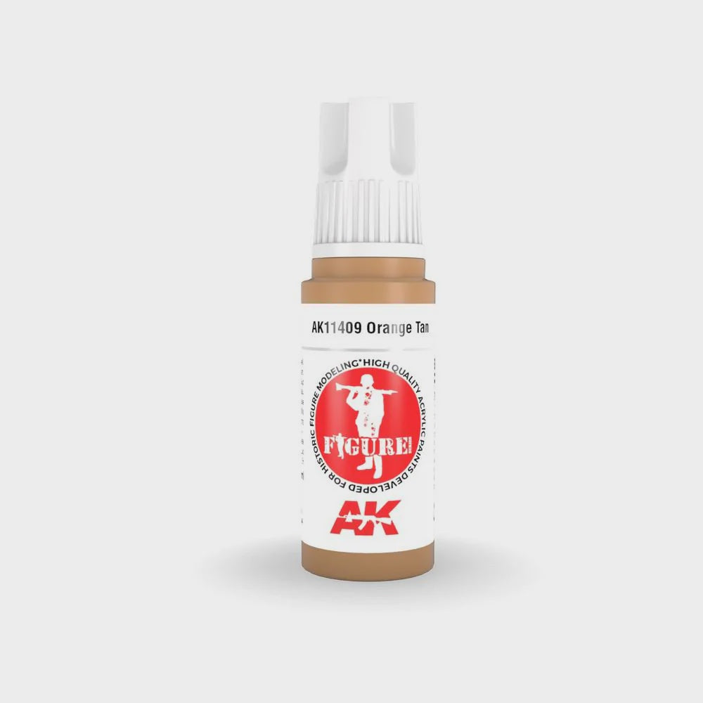 AK Interactive 3Gen Figures Acrylics - Orange Tan 17ml