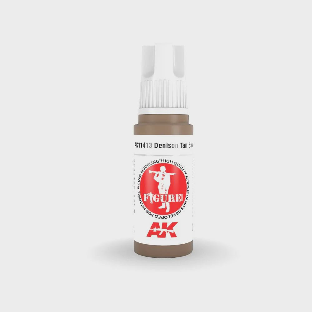 AK Interactive 3Gen Figures Acrylics - Denison Tan Base 17ml