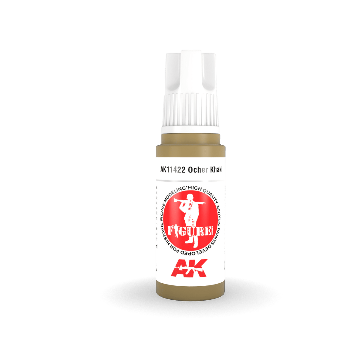 AK Interactive 3Gen Figures Acrylics - Ocher Khaki 17ml